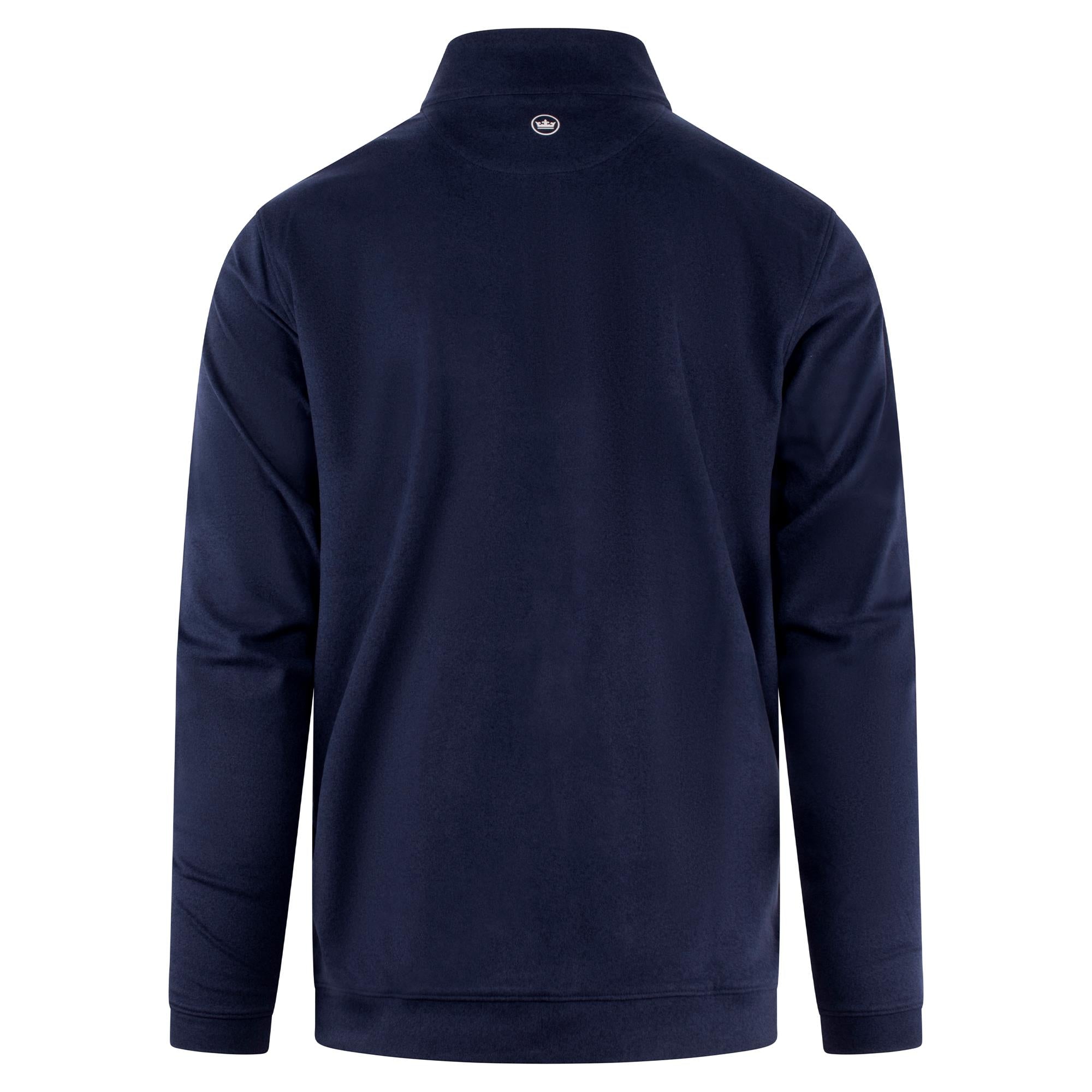 Peter Millar Ardentair Performance Quarter Zip Mens Golf Mid Layer Navy